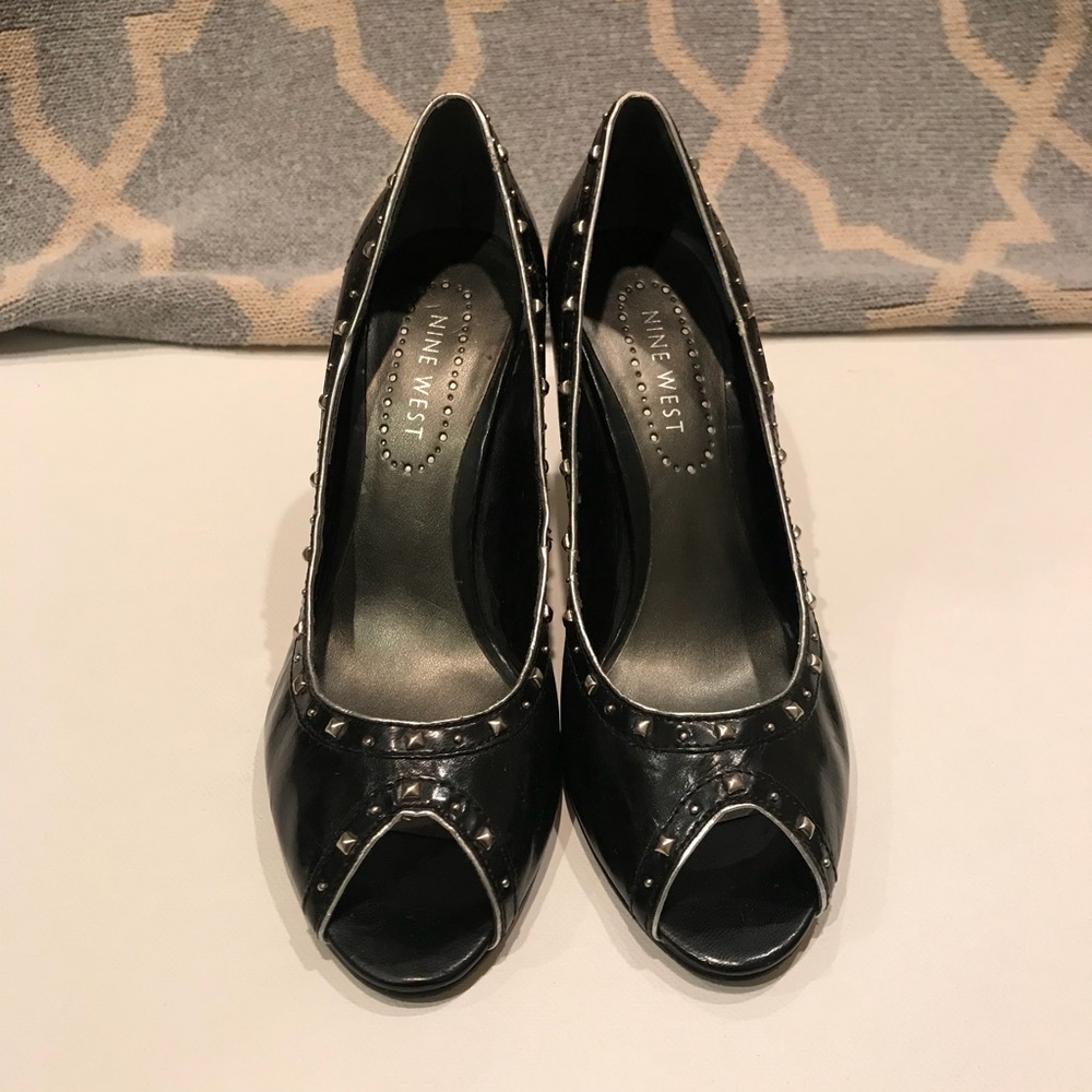Nine West Studded Heels - Picture 2 of 4